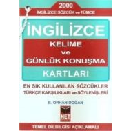 İngilizce Kelime ve  Günlük Konuşma Kartları                                                                                                                                                                                                                   