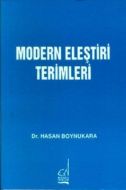 Modern Eleştiri Terimleri                                                                                                                                                                                                                                      