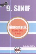 9. Sınıf Matematik Konu Cep Kartı                                                                                                                                                                                                                              
