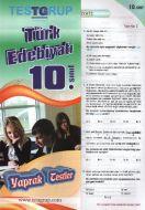 10.Sınıf Türk Edebiyatı Yaprak Test                                                                                                                                                                                                                            