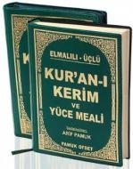 Elmalılı - Üçlü Kur’an-ı Kerim ve Yüce Meali (Çan                                                                                                                                                                                                              