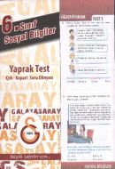 ÇAPRAZ GS 6. SINIF SOSYAL BİLGİLER Y.T.                                                                                                                                                                                                                        