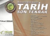 Celalaydın Tarih Son Tekrar K.A.                                                                                                                                                                                                                               