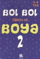 Bol Bol Öğren Ve Boya 3-4 Yaş -2                                                                                                                                                                                                                               