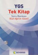 YGS Tek Kitap Soru Bankası (Eşit Ağırlık - Sözel)                                                                                                                                                                                                              