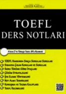 Toefl Ders Notları                                                                                                                                                                                                                                             