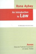 An Introduction to Law                                                                                                                                                                                                                                         