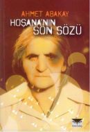 Hoşana’nın Son Sözü                                                                                                                                                                                                                                            