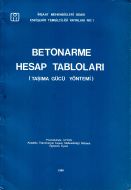 Betonarme Hesap Tabloları                                                                                                                                                                                                                                      