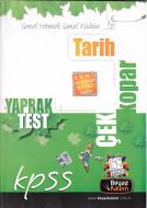 2014 KPSS Tarih Çek Kopar Yaprak Test                                                                                                                                                                                                                          