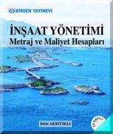 İnşaat Yönetimi Metraj ve Maliyet Hesapları                                                                                                                                                                                                                    