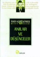 Anılar ve Düşünceler                                                                                                                                                                                                                                           