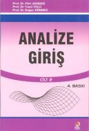 Analize Giriş Cilt: 2                                                                                                                                                                                                                                          