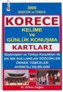 Korece Kelime ve Günlük Konuşma Kartları                                                                                                                                                                                                                       