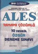 İrem ALES Tamamı Çözümlü 10 Fasikül Özgün Deneme S                                                                                                                                                                                                             