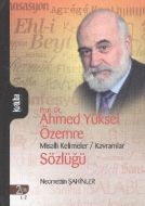 Prof. Dr. Ahmed Yüksel Özemre Misalli Kelimeler -                                                                                                                                                                                                              