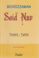 Bediüzzaman Said Nur Tenkit - Tahlil (Cep Boy)                                                                                                                                                                                                                 