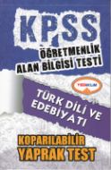 Kpss Öabt Türk Dili Ve Edebiyatı Koparılabilir Yap                                                                                                                                                                                                             