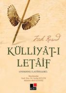 Külliyat-ı Letaif - Osmanlı Latifeleri                                                                                                                                                                                                                         
