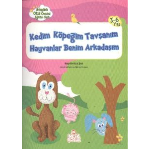 Kedim Köpeğim Tavşanım Hayvanlar Benim Arkadaşım -                                                                                                                                                                                                             
