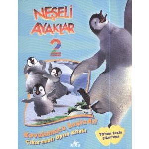 Neşeli Ayaklar 2 Çıkartmalı Oyun Kitabı                                                                                                                                                                                                                        