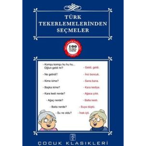 Türk Tekerlemelerinden Seçmeler                                                                                                                                                                                                                                