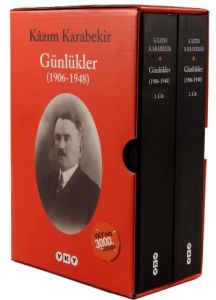 Günlükler-2 Cilt  (1906-1948) - Kazım Karabekir                                                                                                                                                                                                                