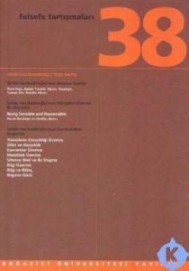 Felsefe Tartışmaları Sayı: 38                                                                                                                                                                                                                                  