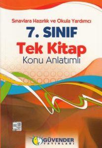 Güvender 7. Sınıf Tek Kitap Konu Anlatımlı                                                                                                                                                                                                                     