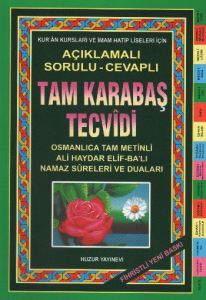 Fihristli - Açıklamalı Tam Karabaş Tecvidi                                                                                                                                                                                                                     