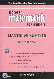 Öğreten Matematik Fasikülleri Mantık ve Kümeler Ko                                                                                                                                                                                                             