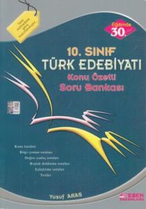 Esen 10. Sınıf Türk Edebiyatı Soru Bankası                                                                                                                                                                                                                     