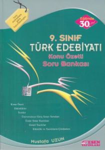 Esen 9. Sınıf Türk Edebiyatı Konu Özetli Soru Ban                                                                                                                                                                                                              