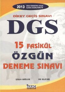 İrem Dgs 15 Fasikül Özgün Deneme Sınavı                                                                                                                                                                                                                        