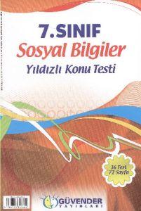 Güvender 7. Sınıf Sosyal Bilgiler Yıldızlı Konu T                                                                                                                                                                                                              