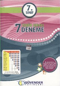Tarih Sıralı 7 Deneme (7. Sınıf)                                                                                                                                                                                                                               