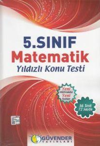 Güvender 5 Sınıf Matematik Poşet Test 36 Adet                                                                                                                                                                                                                  
