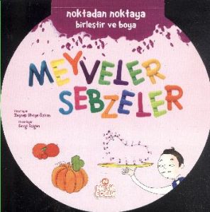 Noktadan Noktaya Birleştir ve Boya Serisi - Meyvel                                                                                                                                                                                                             
