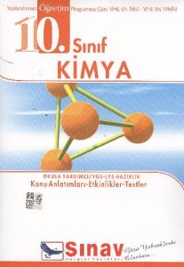 Sınav 10. Sınıf Kimya  K.A                                                                                                                                                                                                                                     