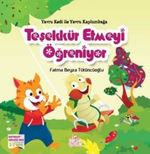 Yavru Kedi ile Yavru Kaplumbağa Teşekkür Etmeyi Öğ                                                                                                                                                                                                             