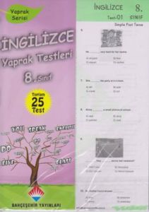 İngilizce Yaprak Testleri 8. Sınıf                                                                                                                                                                                                                             