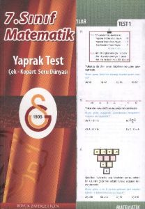 ÇAPRAZ GS 7.SINIF MATEMATİK Y.T.                                                                                                                                                                                                                               