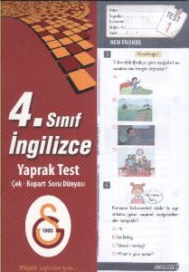 ÇAPRAZ GS 4. SINIF İNGİLİZCE Y.T.                                                                                                                                                                                                                              