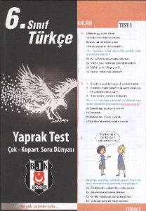 ÇAPRAZ BJK 6.SINIF TÜRKÇE Y.T.                                                                                                                                                                                                                                 