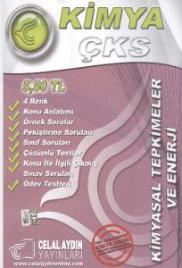 Celalaydın Kimyasal Tepkimeler Ve Enerji K.A.                                                                                                                                                                                                                  