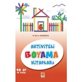 Aktiviteli Boyama Kitapları 6                                                                                                                                                                                                                                  