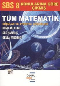 Özgül Sbs 8 Tüm Matematik  Çıkmış Sorular                                                                                                                                                                                                                      