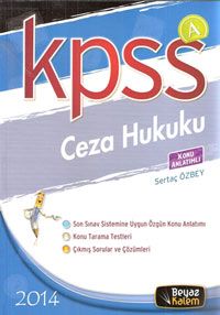 KPSS A Grubu Ceza Hukuku Konu Anlatımlı 2014                                                                                                                                                                                                                   