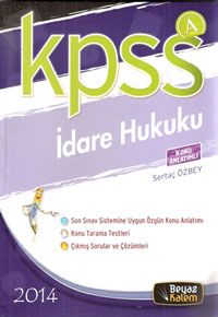 KPSS A Grubu İdare Hukuku 2014                                                                                                                                                                                                                                 