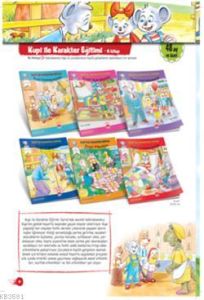 Kupi ile Karakter Eğitimi serisi 6 kitap                                                                                                                                                                                                                       